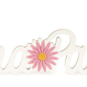 CUPIDO&CO - SCRITTA BUONA PASQUA LEGNO BIANCO