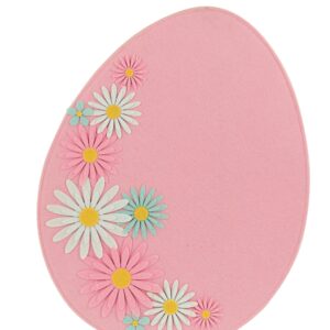 CUPIDO&CO - UOVO FELTRO ROSA C/FIORI