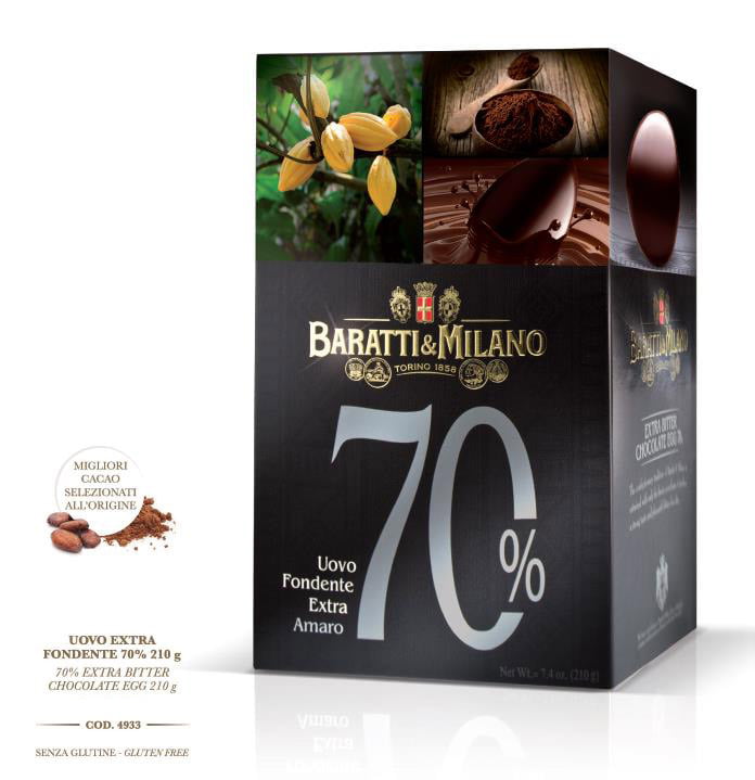 B&M - UOVO EXTRA FONDENTE 70% GR.210