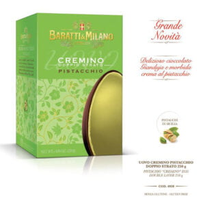 B&M - UOVO CREMINO PISTACCHIO DOPPIO STRATO GR.250