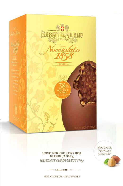B&M - UOVO NOCCIOLATO 1858 GIANDUJA GR.370