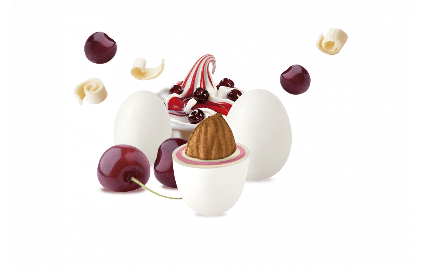 MAXTRIS - CONFETTI AFFOGATO AMARENA gr.1000 - immagine 2