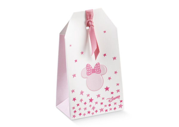 SCOTTON - TAG 55X35X100 MINNIE STARS ROSA - Confezione pz.10