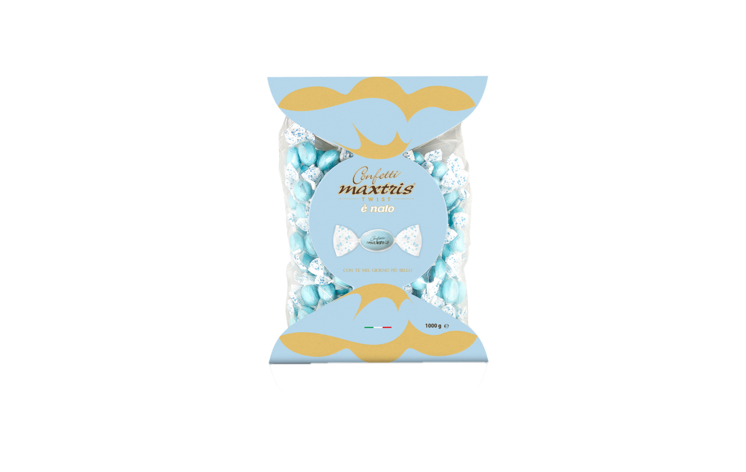 MAXTRIS - BUSTA TWIST CELESTE gr.1000