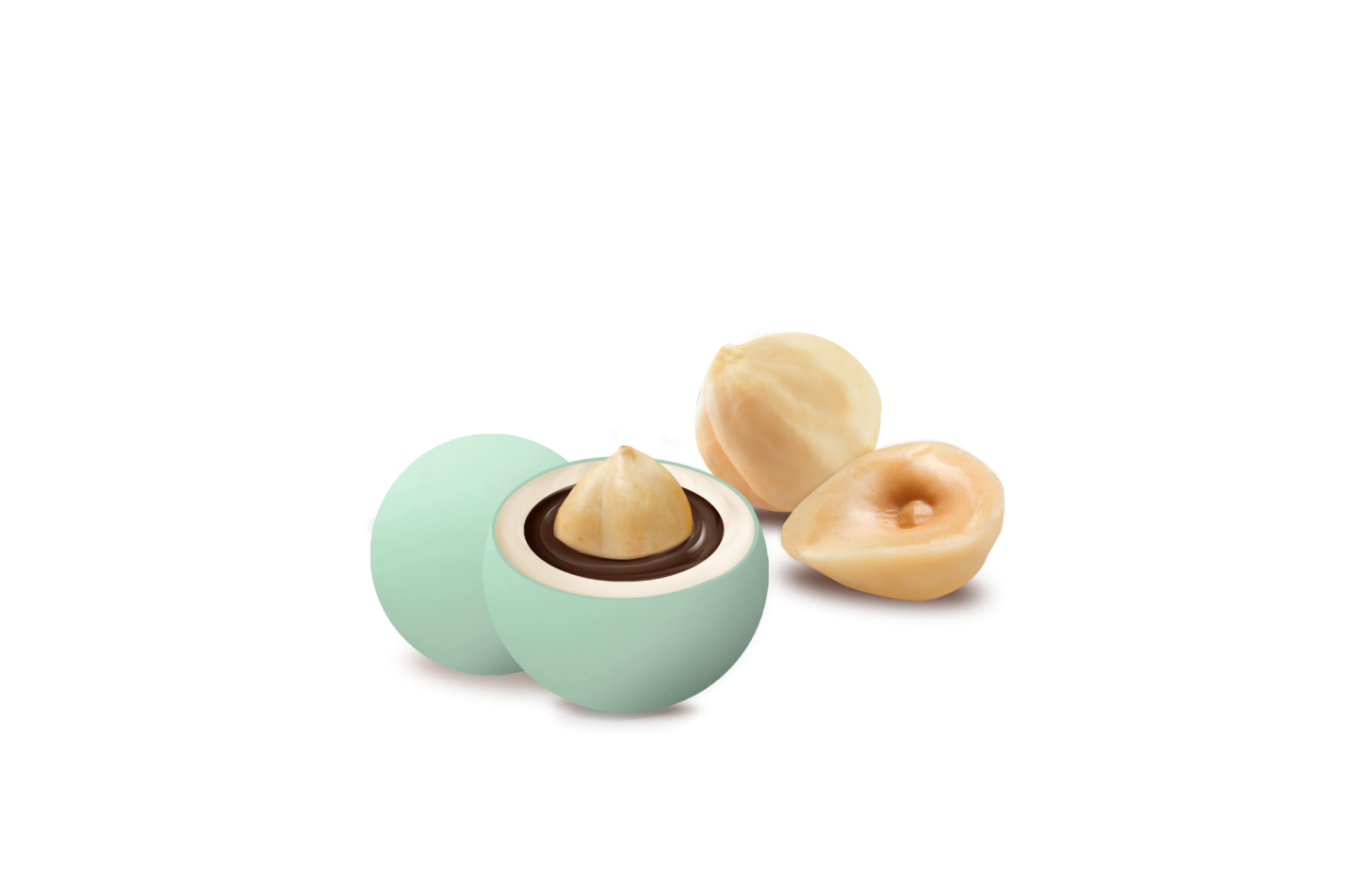 MAXTRIS - CONFETTI LES NOISETTES NUANCE TIFFANY GR.1000 - immagine 2