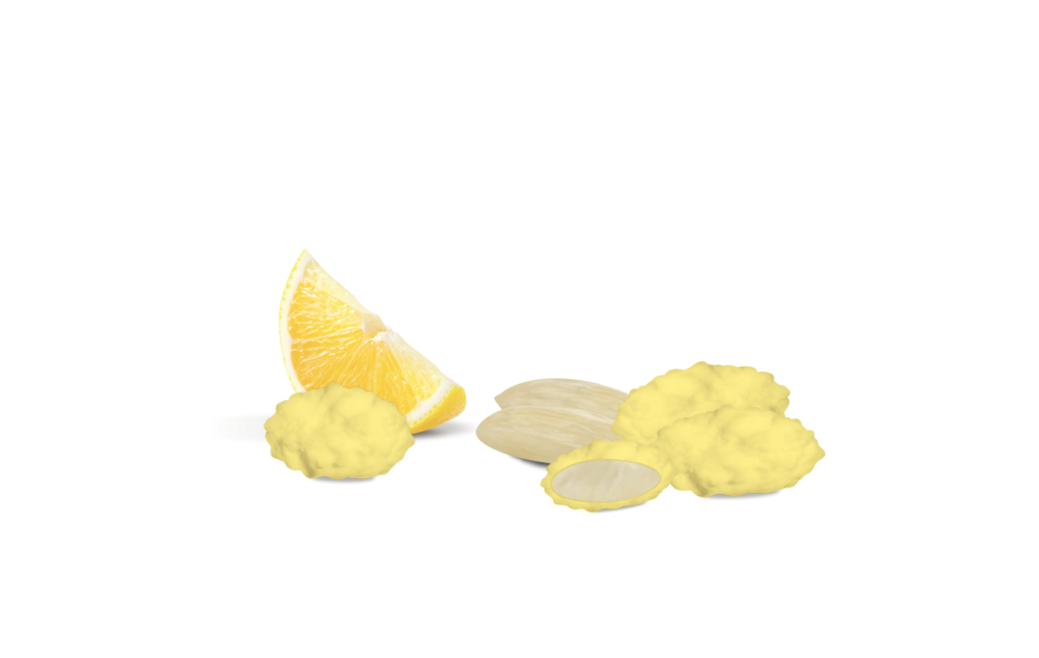 MAXTRIS - CONFETTI MANDORICCI D'AVOLA NUANCE GIALLO GR.1000 - immagine 2