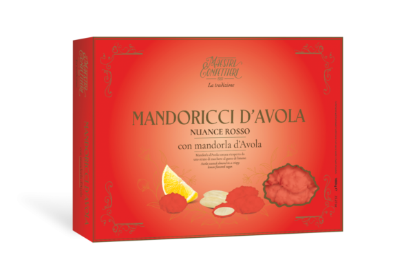 MAXTRIS - CONFETTI MANDORICCI D'AVOLA NUANCE ROSSO GR.1000