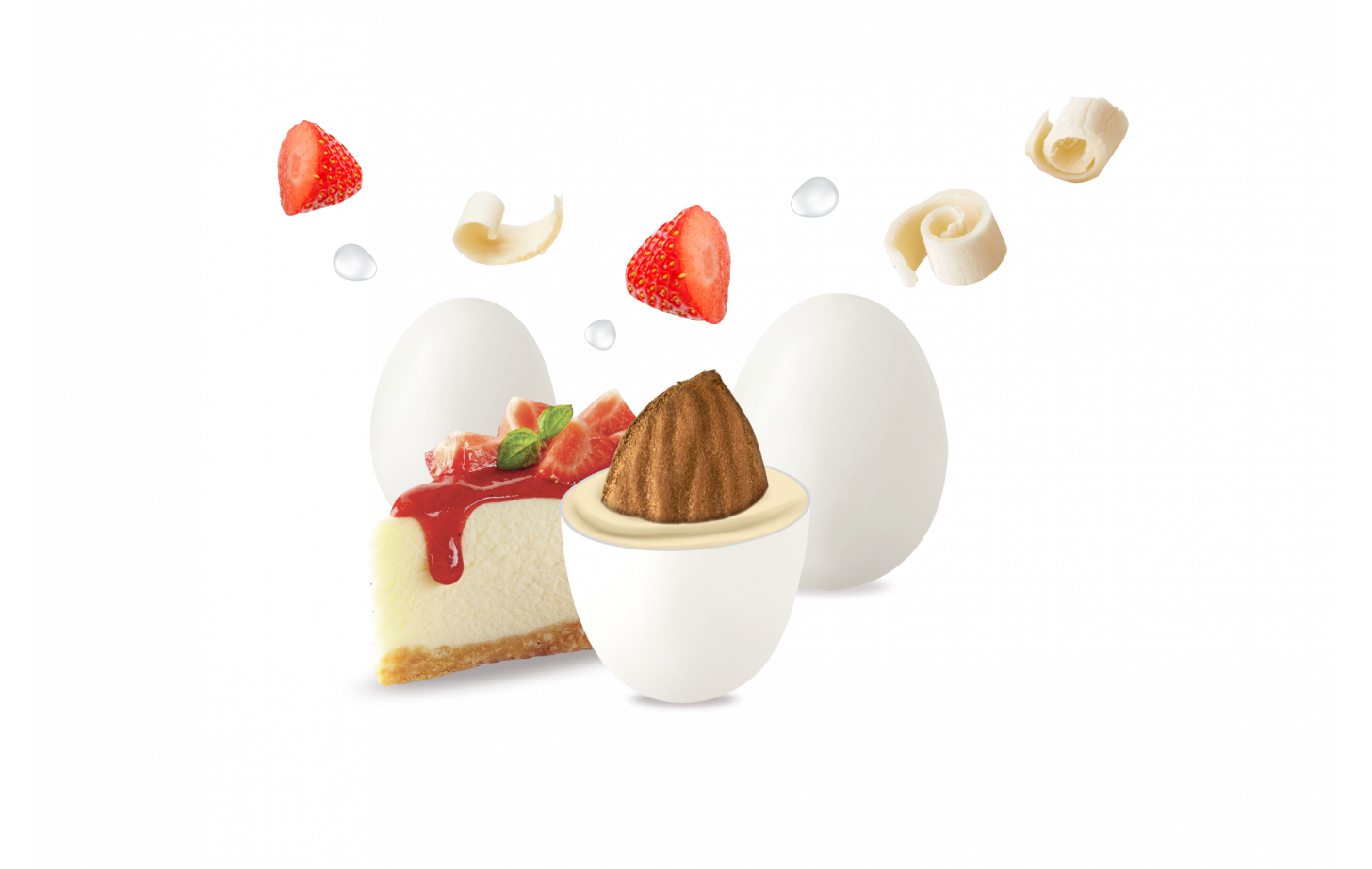 MAXTRIS - CONFETTI CHEESECAKE gr.1000 - immagine 2
