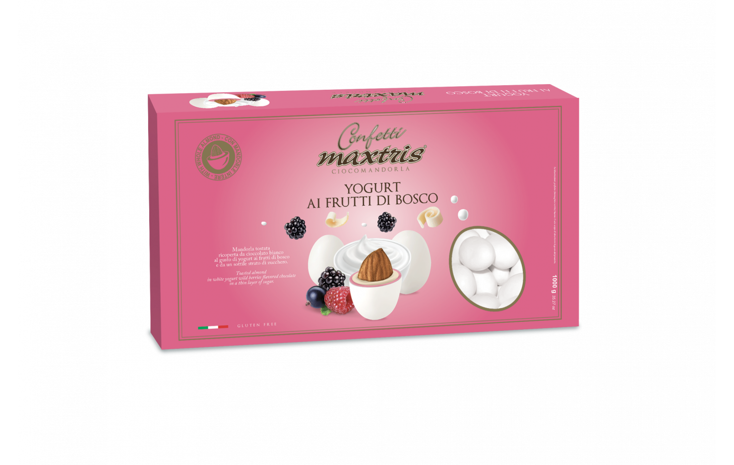 MAXTRIS - CONFETTI YOGURT AI FRUTTI DI BOSCO gr.1000