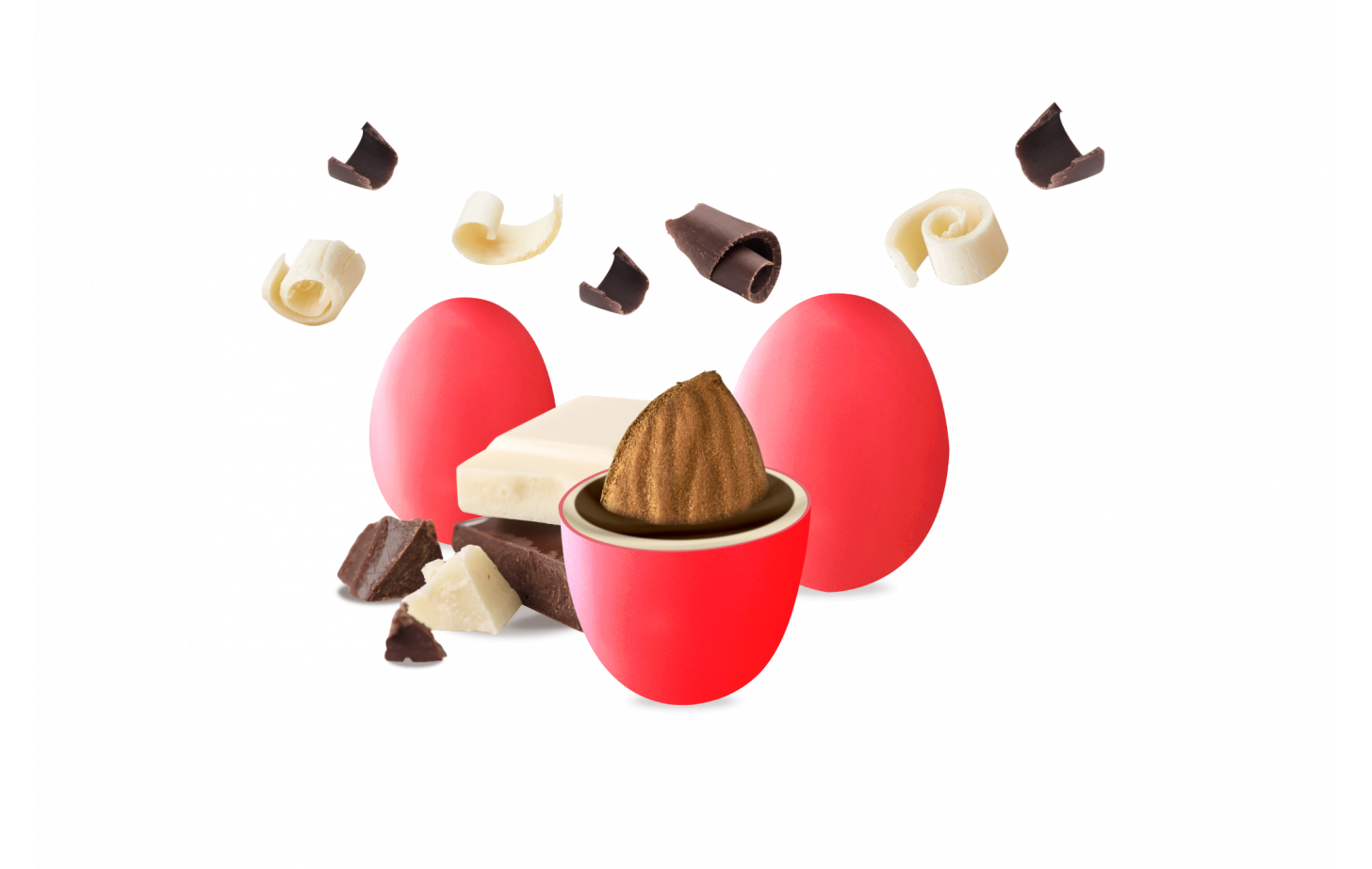 MAXTRIS - CONFETTI DOLCE LAUREA ROSSI INC.SINGOLO gr.500 - immagine 2