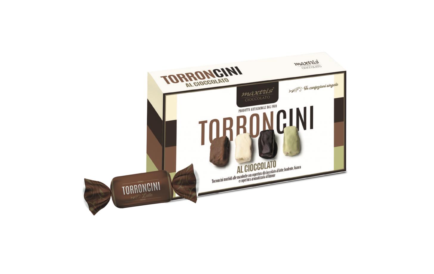 MAXTRIS - TORRONCINI AL CIOCCOLATO ASS.TI GR.150