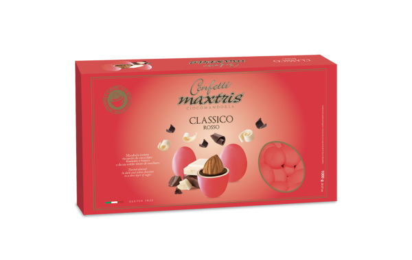 MAXTRIS - CONFETTI CLASSICO ROSSO gr.1000
