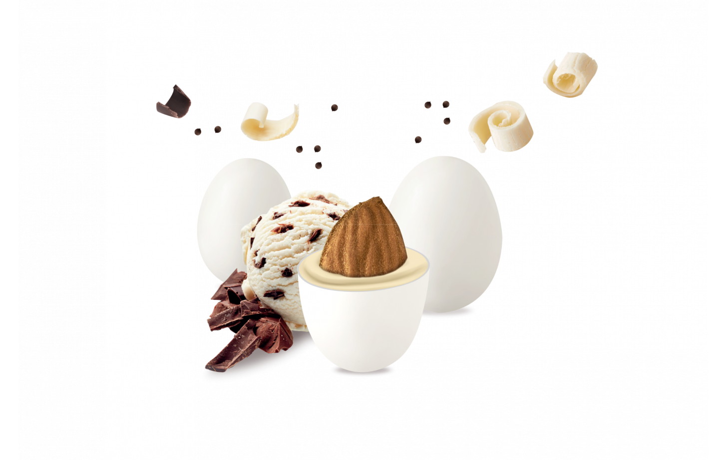 MAXTRIS - CONFETTI STRACCIATELLA gr.1000 - immagine 2