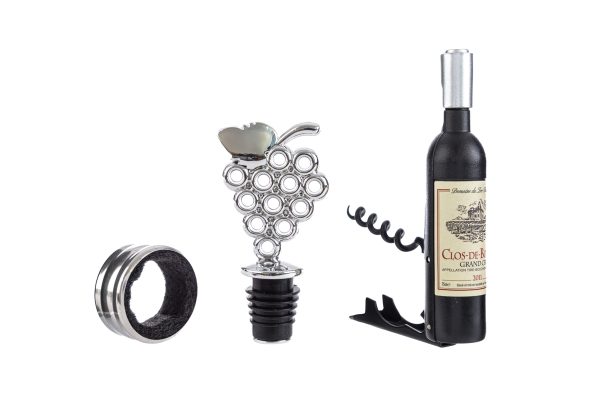 LE STELLE - SET 3 PZ. ACCESSORI VINO - immagine 2