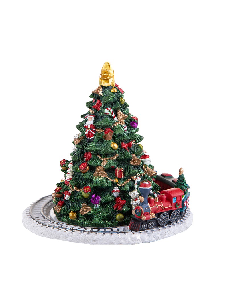 BRANDANI - CARILLON ABETE/TRENO CON MUSICA E MOVIMENTO - immagine 2