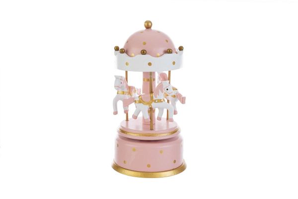 LE STELLE - CARILLON LEGNO GIOSTRINA ROSA