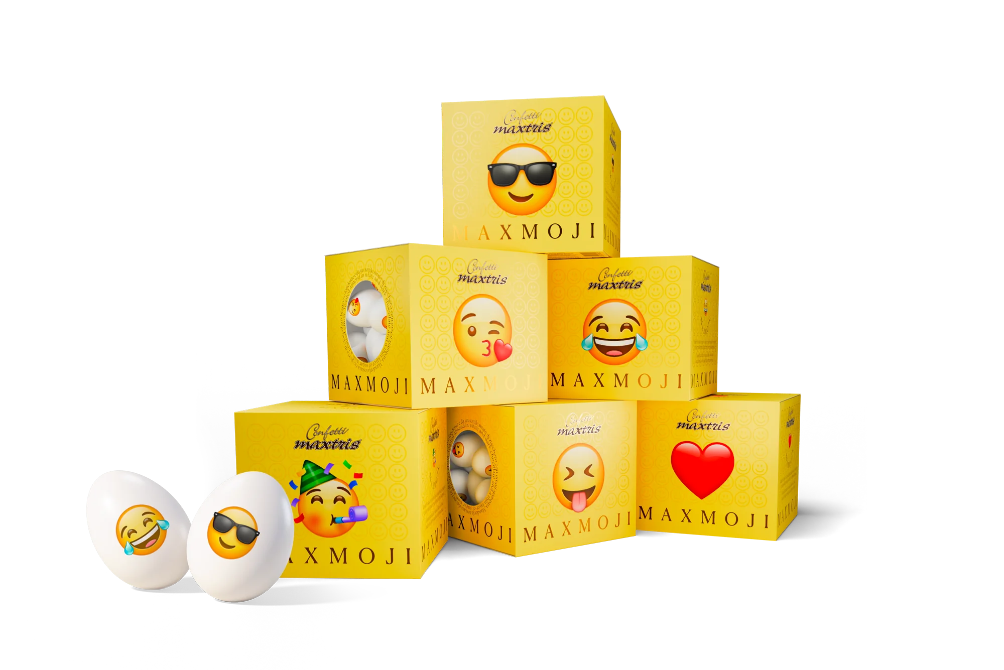 MAXTRIS - Confetti c/emoji gr.200